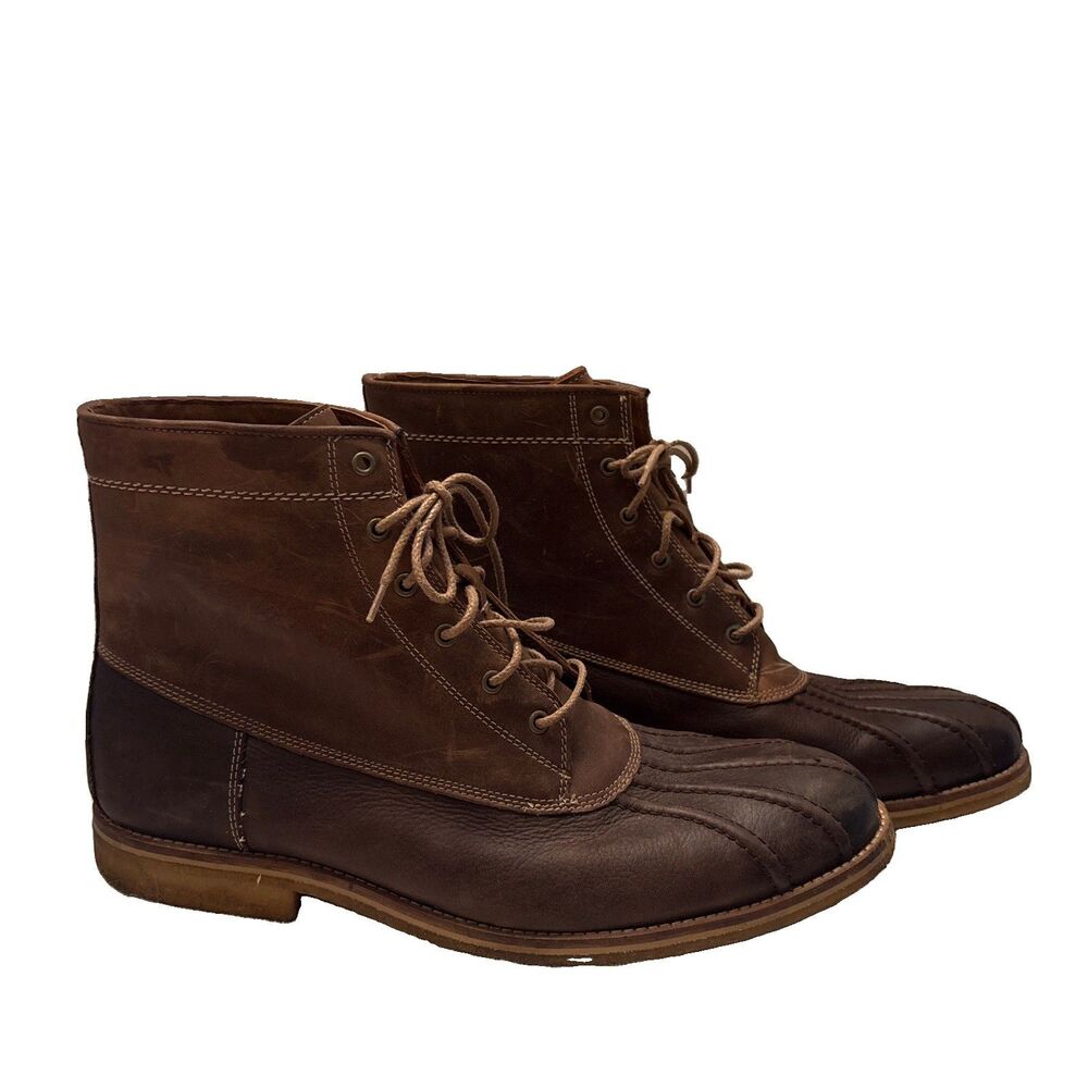 Polo Ralph Lauren Men's Size 13 Dark Brown Declan Leather Boots